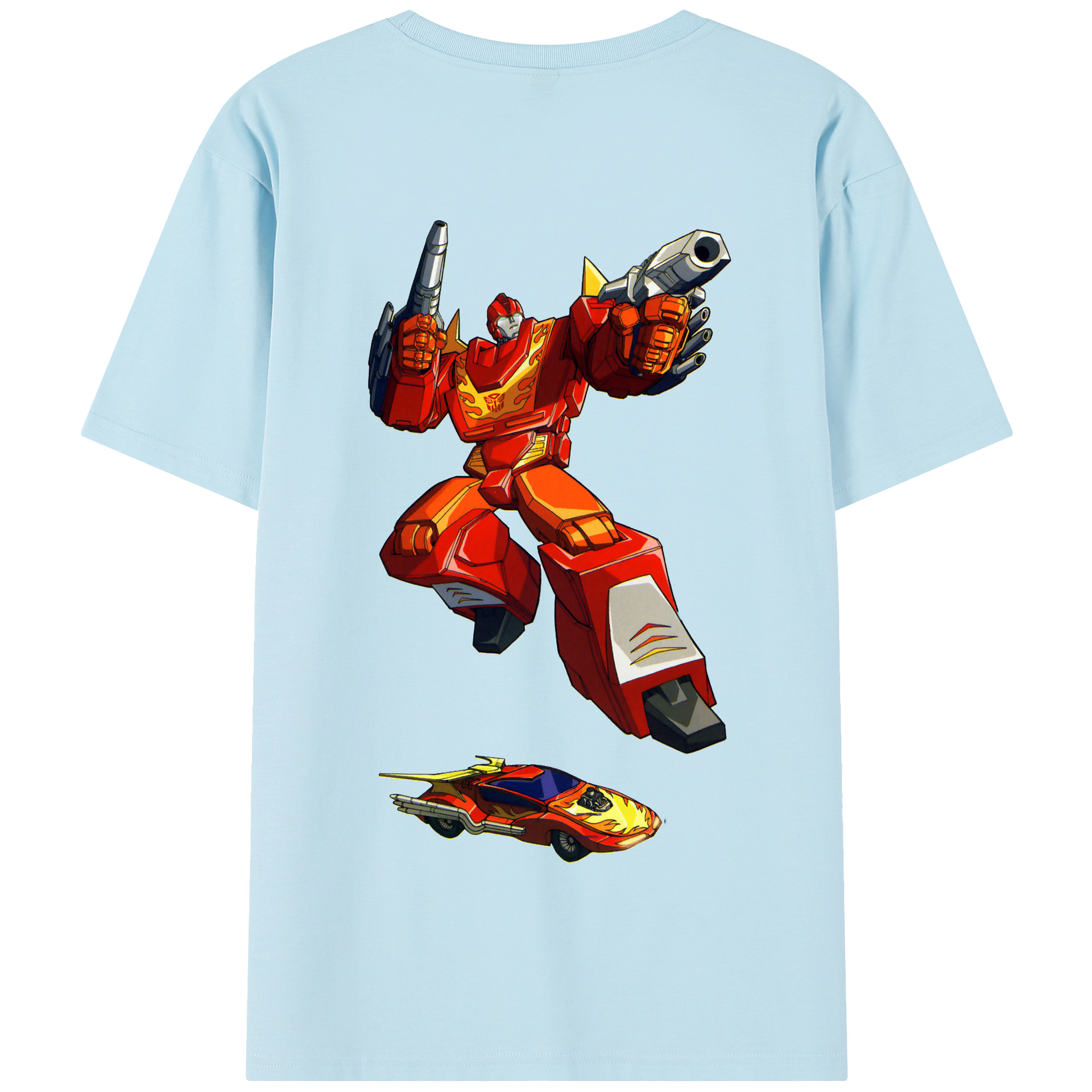 （画像用）  綿100％半袖Tシャツ（背面プリント）